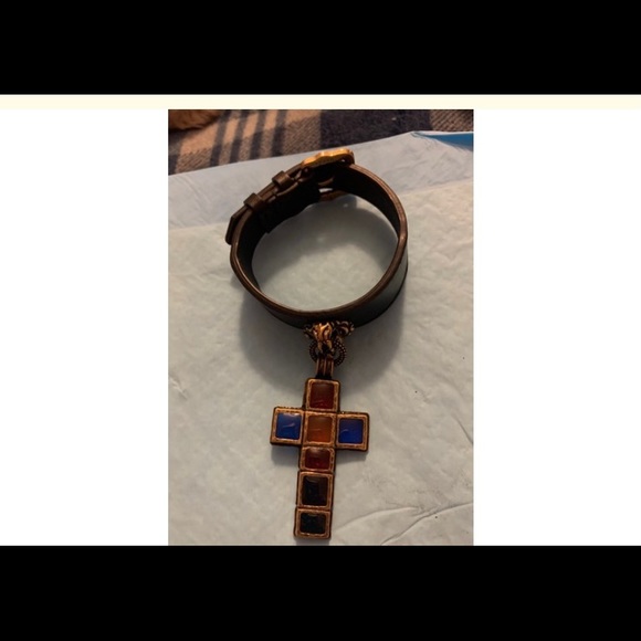 gucci cross bracelet